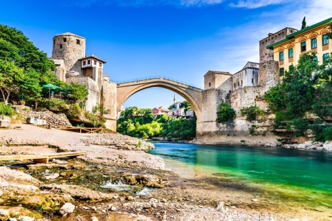 Ab Split/Trogir: Mostar und Kravica Wasserfall - GruppentourAb Trogir: Mostar und Kravica Wasserfall Gruppentour