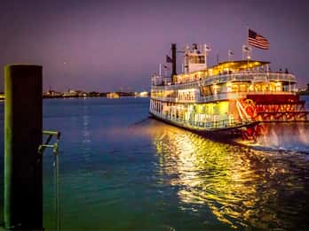 New Orleans: Jazz-Abend an Bord des Raddampfers Natchez New Orleans: Jazz-Abend an Bord des Raddampfers Natchez