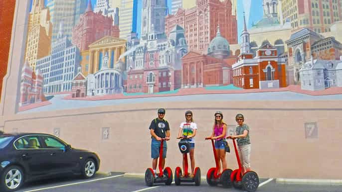 philadelphia 2hour mural tour by segway