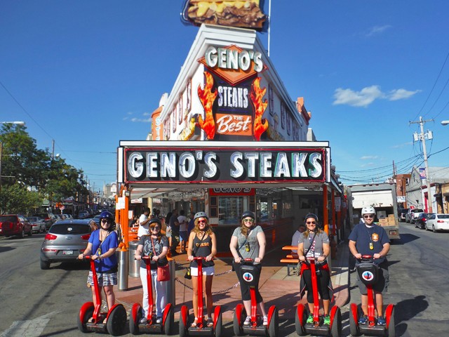 Visit Philly Cheesesteak Tour and Tastings by Segway in Drawieński National Park