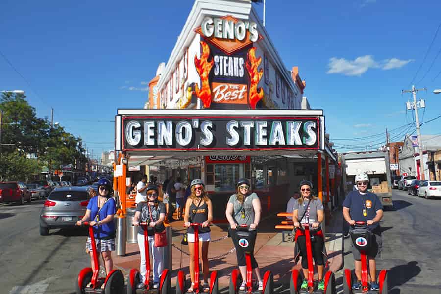 Philly Cheesesteak Tour und Verkostungen mit dem Segway. Foto: GetYourGuide