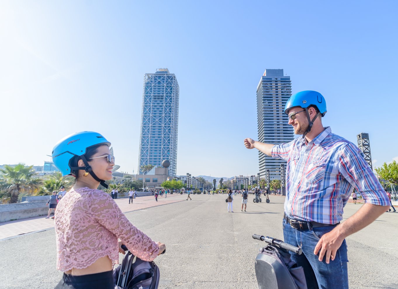 Barcelona: Guidet Segway-tur i byen og på strandpromenaden