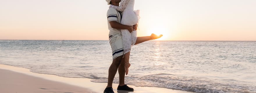 Séance photo privée de vacances avec un photographe à Aruba