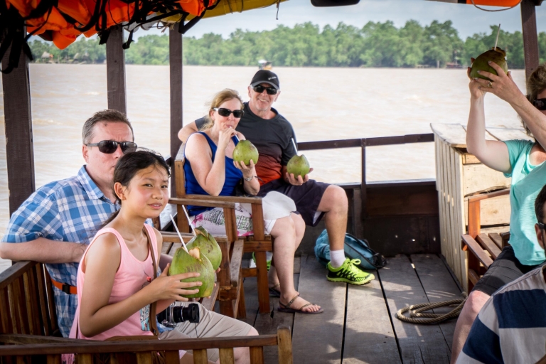 Río Mekong: tour de un díaTour con recogida en hoteles del distrito 1