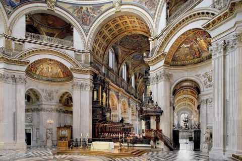 Londres : billet d'entrée à la cathédrale St Paul
