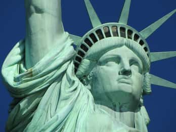 Ab Midtown Manhattan: Freiheitsstatue-Tour per Express-Bus Ab Midtown Manhattan: Freiheitsstatue-Tour per Express-Bus
