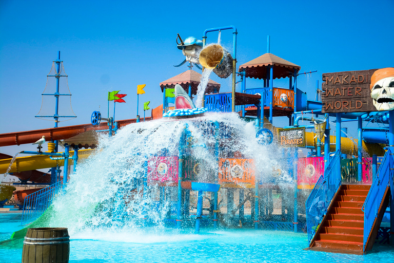 Hurghada : Billet pour le Monde aquatique de Makadi avec transfert privéHurghada : Makadi Water World Ticket avec déjeuner et transfert