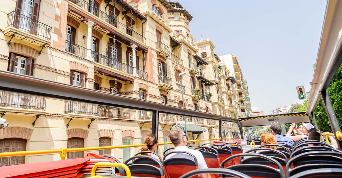 Malaga: Hop-on Hop-off Bus & Experience Card Options