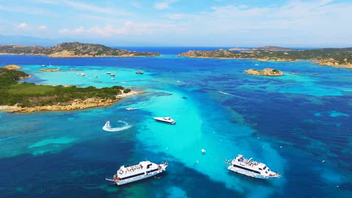 7hour la maddalena archipelago boat tour