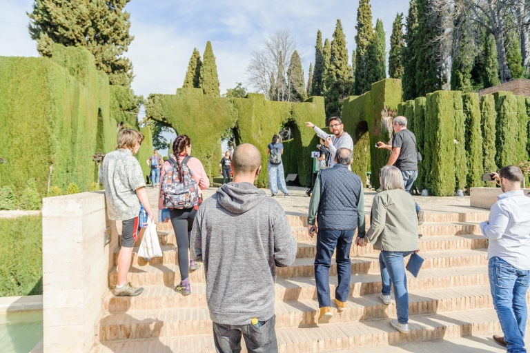 Desde Sevilla: Visita al Palacio de la Alhambra y AlbaycinDesde Sevilla: Palacio de la Alhambra y Albaycin Excursión en Grupo Compartido