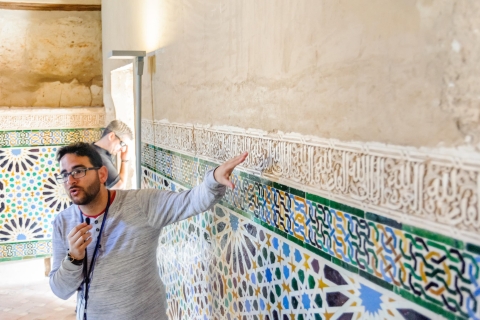 Depuis Séville : Visite du palais de l'Alhambra et de l'AlbaycinVisite de l'Alhambra et de l'Albaicín en groupe privé