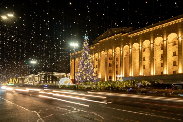 Tbilissi : Visite de Noël et Glühwein, demi-journée de promenade guidéeVisite privée