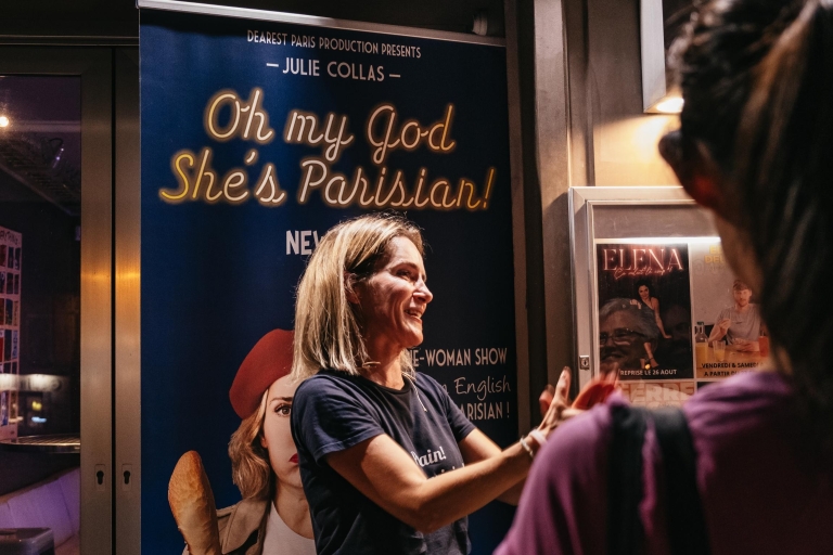 Parijs: "Oh My God She's Parisian!" comedyshow in het EngelsOh My God She's Parisian! de Parijse comedy in het Engels