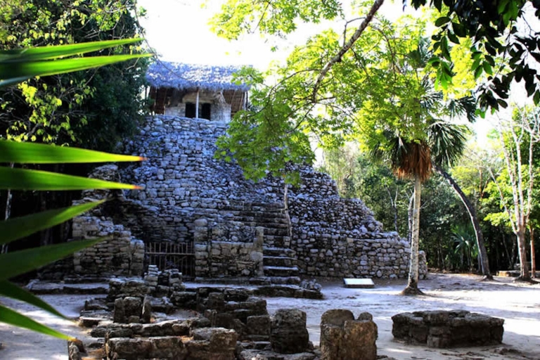 Tour combinado de las ruinas mayas de Coba y Tulum