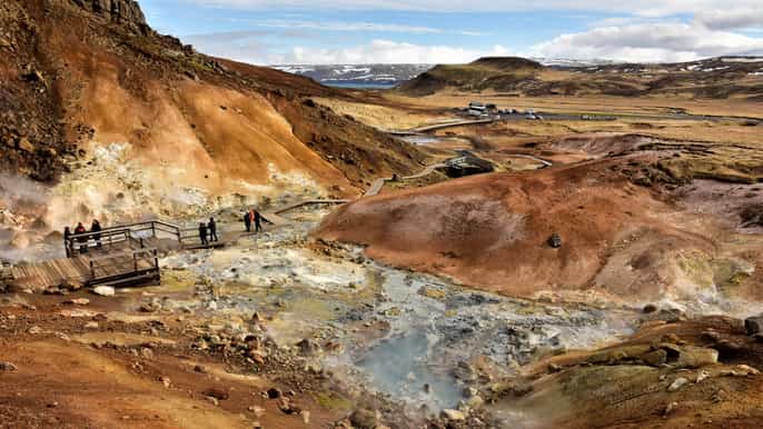 from reykjavik smallgroup reykjanes geopark tour