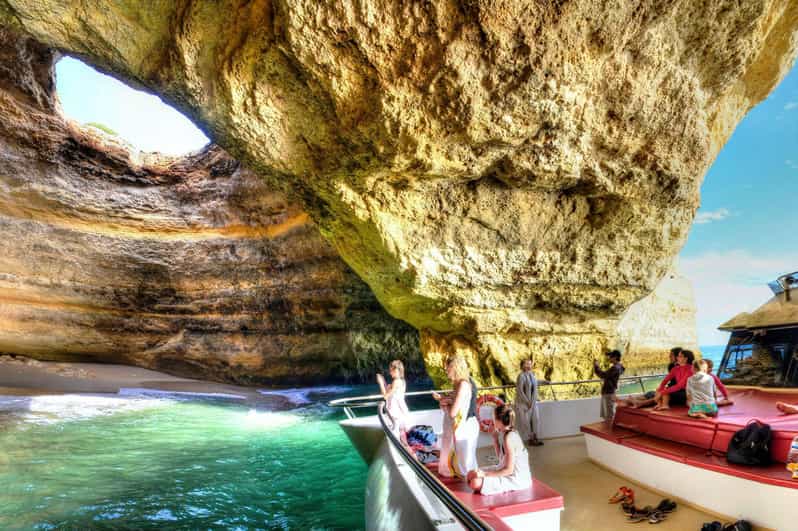 HalfDay from Portimão Convertible Car/Scooter & Boat Tour GetYourGuide