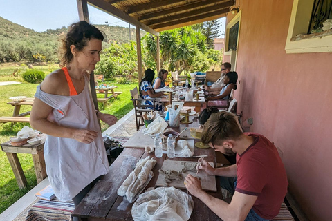 Esperienza di laboratorio di ceramica a Zante