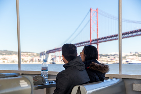 Lizbona: Rejs żółtą łodzią po rzece TagLizbona: rejs łodzią Yellow Boat po Tagu