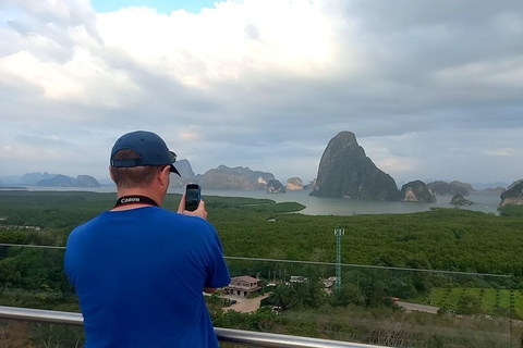 Phuket Airport: Phang Nga Bay Sunset drop off Khaolak Hotel Phuket Airport: Phang Nga Bay Sunset, Skywalk