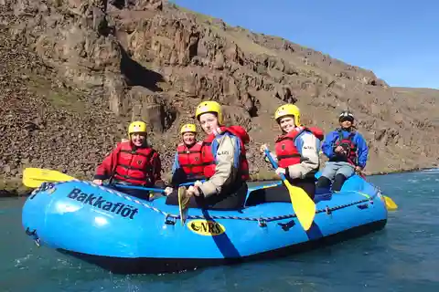 West Glacial River Family Rafting
