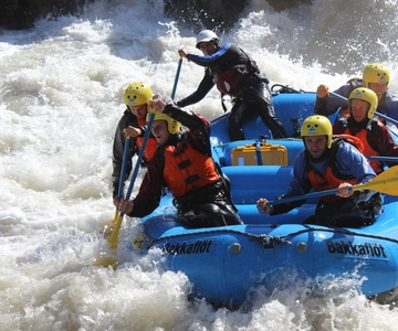 East Glacial River Extreme Rafting