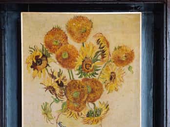 Cavtat : Billet pour la galerie Banac avec les tournesols de Van Gogh