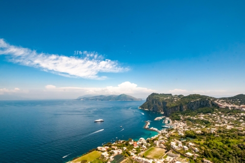 Capri: excursión de 1 día desde Roma con Gruta AzulTour en inglés con recogida