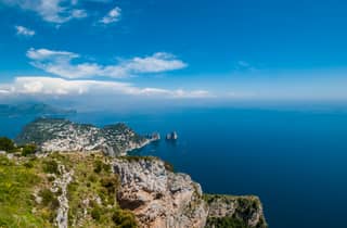 Von Rom: Geführte Tagestour nach Capri mit Blauer Grotte