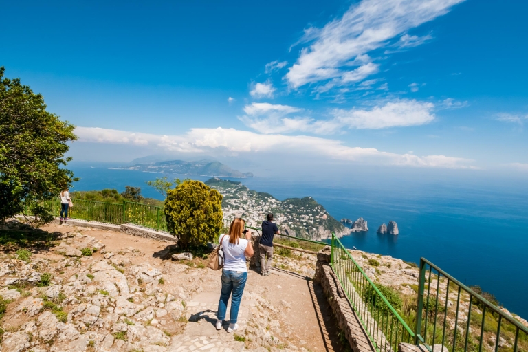 Vanuit Rome: Dagtrip Capri met Blauwe GrotRondleiding in het Engels met hotel ophaalservice