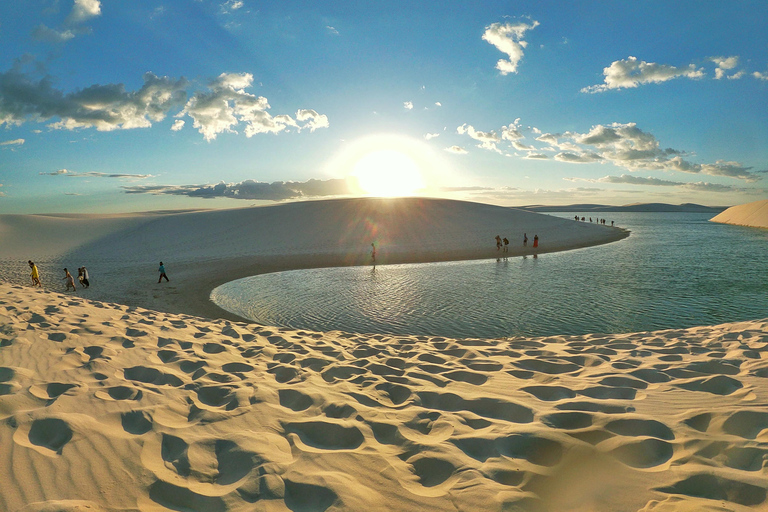 Star gazing in Lençóis Maranhenses Gazing at the stars in Lençóis Maranhenses