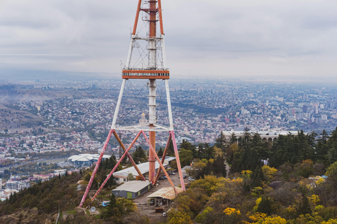 Tbilisi: Visita guiada aos locais de interesse urbano com teleférico e funicular