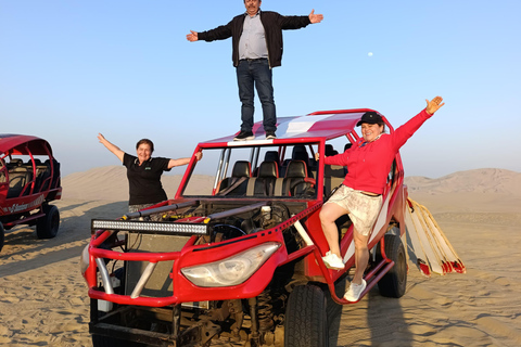From Lima: Ballestas Islands + Buggy and Sandboarding in Huacachina – Full Day