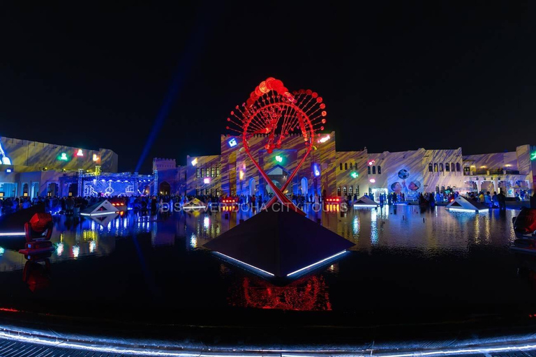 Doha: Moonlight Adventure City Tour com cruzeiro guiado em Dhow Árabe