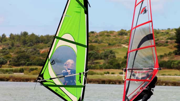 algarve 3hour windsurfing lesson