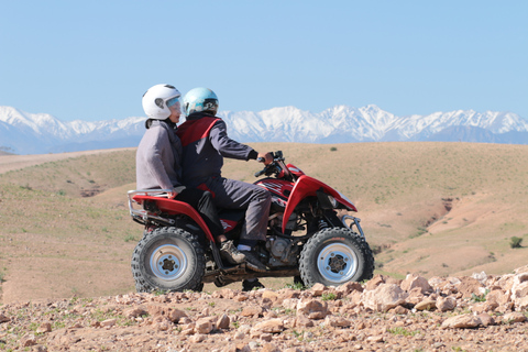 Desde Marrakech: Excursión guiada en quad por el desierto de AgafayDesde Marrakech: tour guiado en quad por desierto de Agafay