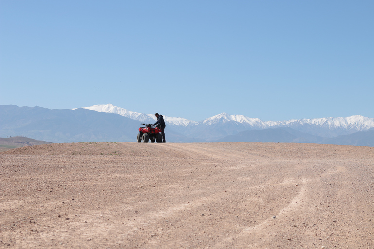 De Marrakech: Tour guiado de quadriciclo no deserto de AgafayDe Marrakech: Excursão Guiada de Quadriciclo em Agafay