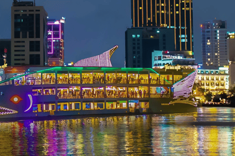Romantic Saigon Nights: Dinner Cruise Experience Shared Table On The Cruise & Without Pick-Up & Drop Off