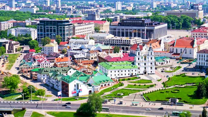 minsk city small group walking tour