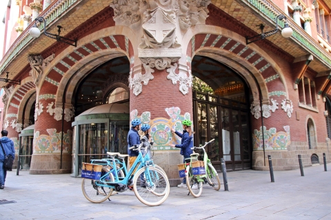 Barcelona: 1.5-Hour Sightseeing Tour by Electric Bike Barcelona: 1.5-Hour Sightseeing Tour by eBike in French