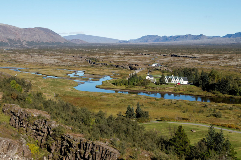 Tour du cercle d'or et du bien-être Fontana au départ de Reykjavik