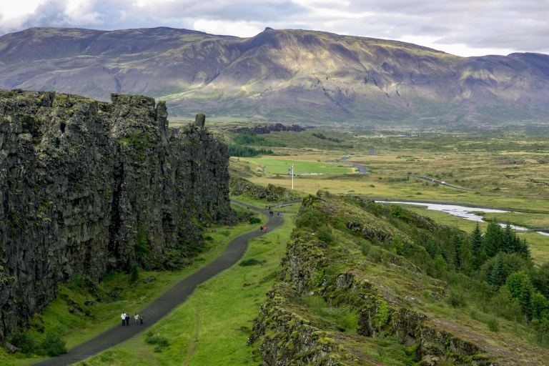 Vanuit Reykjavik: gouden cirkel en kuuroord van Fontana