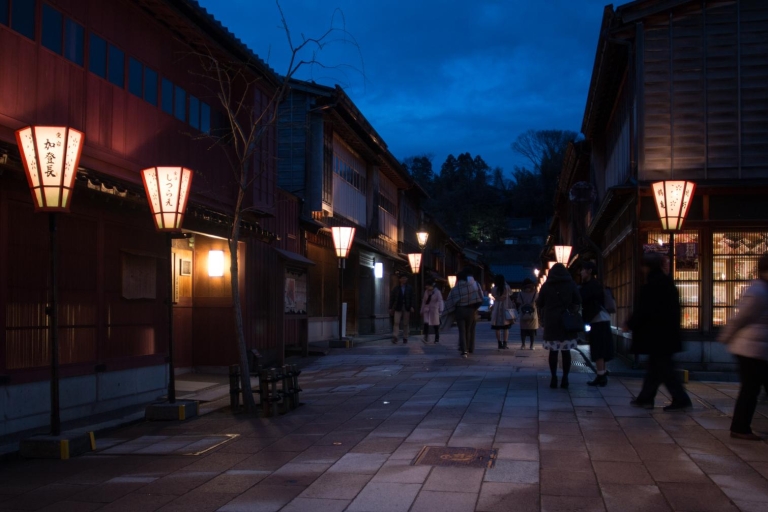 Kanazawa: avond uit in de geishawijk met uitgebreid diner