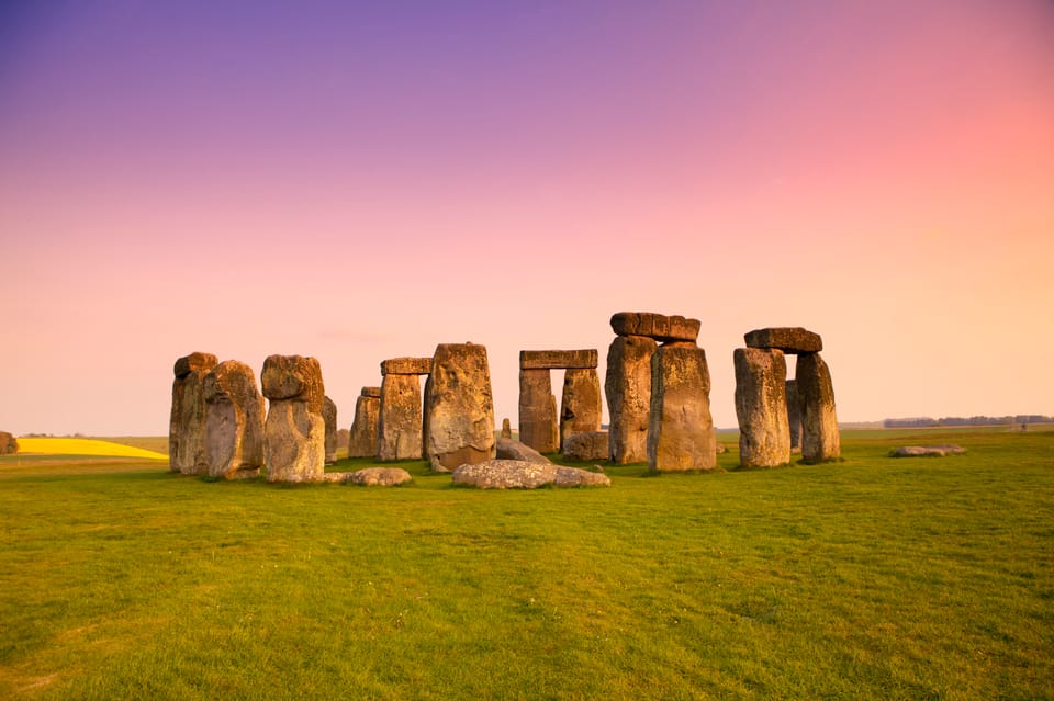 solsticio de verano de stonehenge amanecer