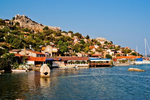 Demre & Myra Tour z wycieczką łodzią do zatopionego miasta Kekova1-dniowa wycieczka na Riwierę Turecką – transfery z Antalii