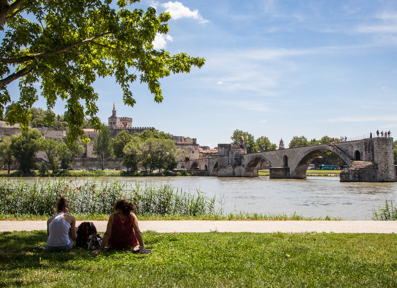 Avignon, byvandring om morgenen med adgang til pavepaladset