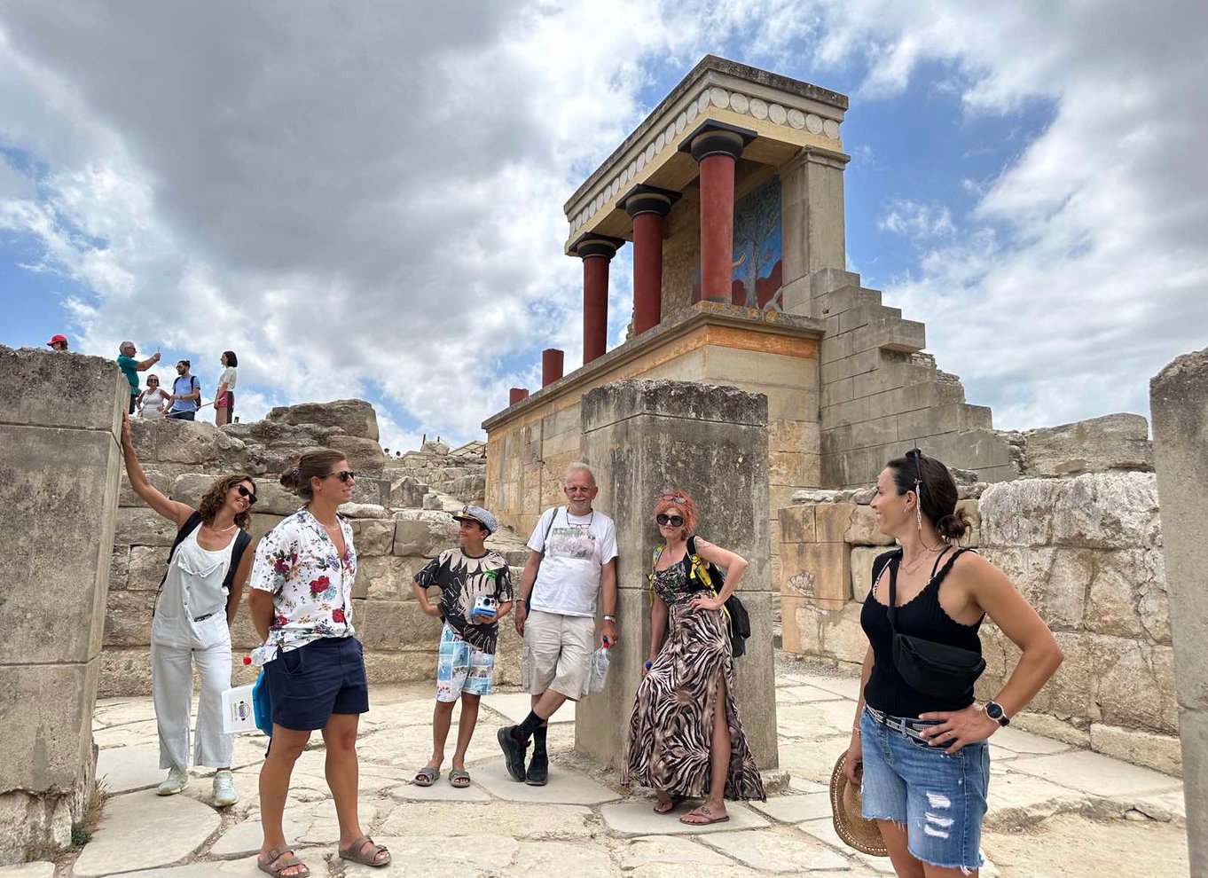 Knossos: Knossos-paladset - guidet byvandring uden kø