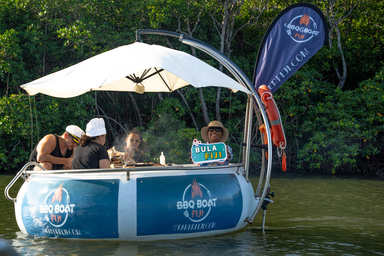 Denarau: Self Drive BBQ eBoat Cruise with Onboard BBQ Fiji Self-Drive Cruise with optional BBQ onboard