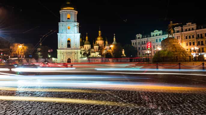 kiev 3hour night city tour