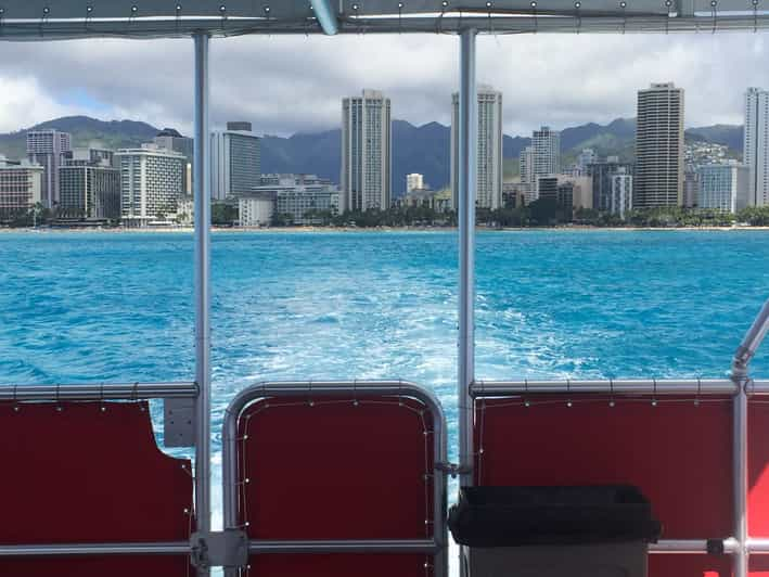 From Honolulu: Waikiki Glass Bottom Boat Sunset Cruise | GetYourGuide