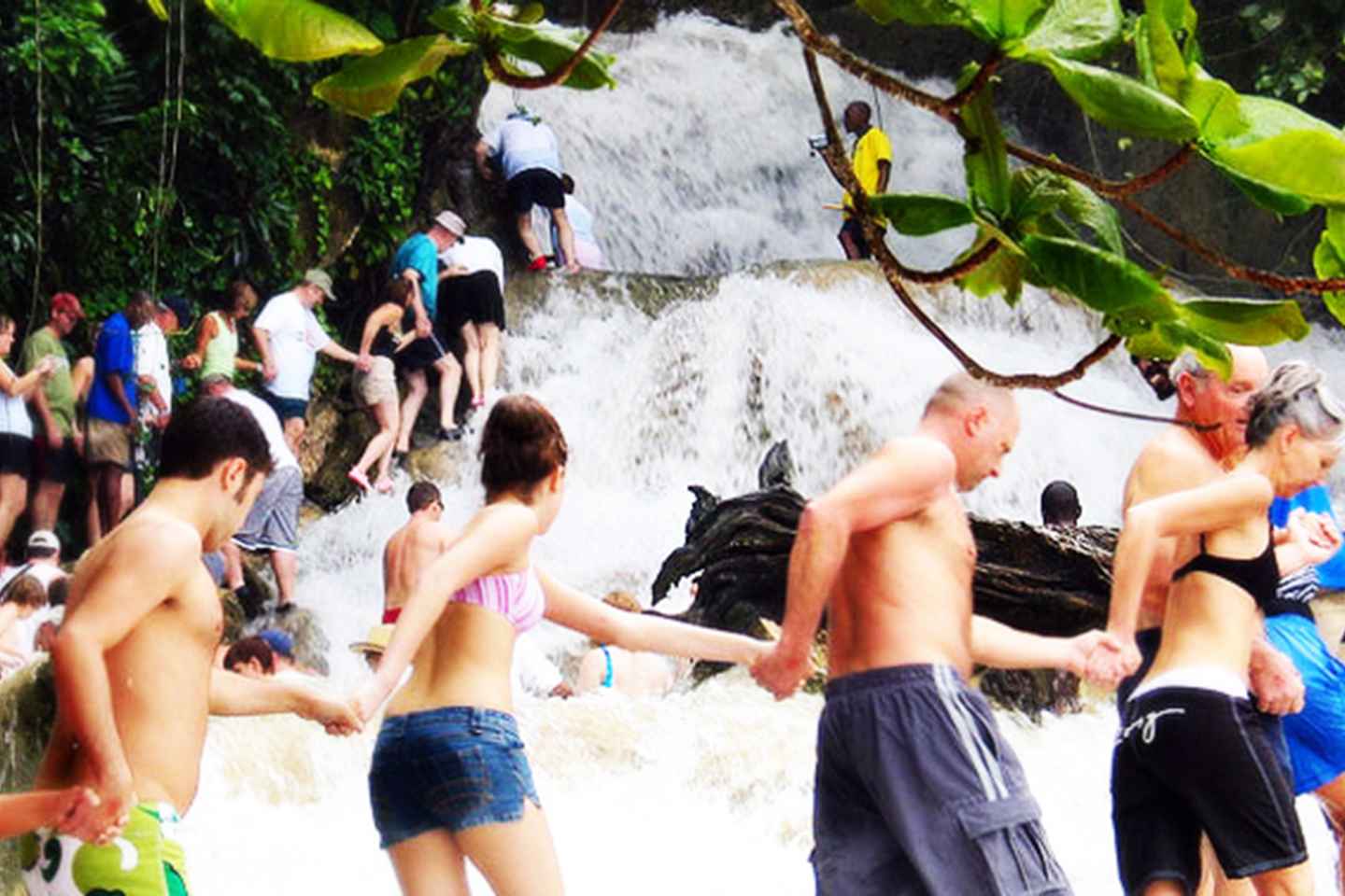 go swimming near dunn's river falls